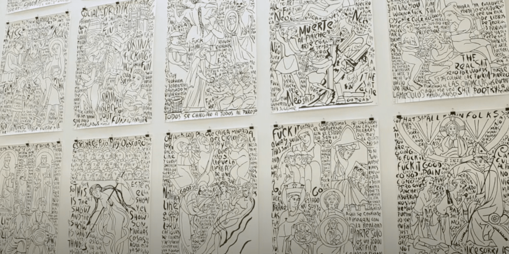 Carlos Amorales en el&nbsp;MUAC