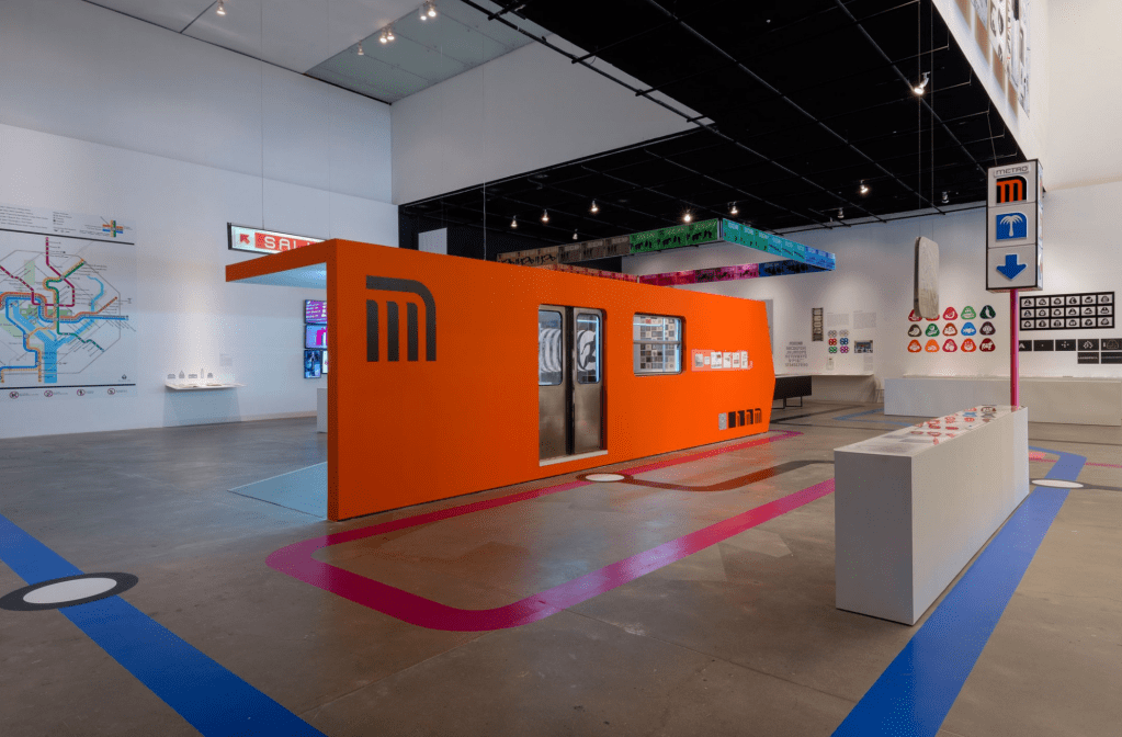 Lance Wyman en el&nbsp;MUAC
